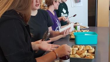 Making Bannock